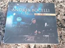 Andrea Bocelli ~ Vivere Live in Tuscany CD & DVD - NEW Sealed