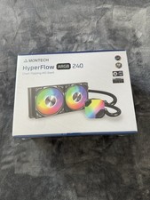 MONTECH HyperFlow ARGB 240 - AIO CPU Liquid Cooler, Intel  AMD Compatible