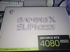 MSI GeForce RTX 4080 Super 16GB Gaming x Slim Graphics Card GPU White