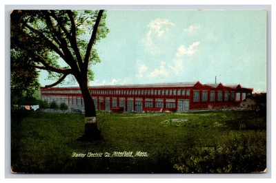 #ad Stanley Electric Co. Pittsfield Massachusetts MA Postcard $6.99