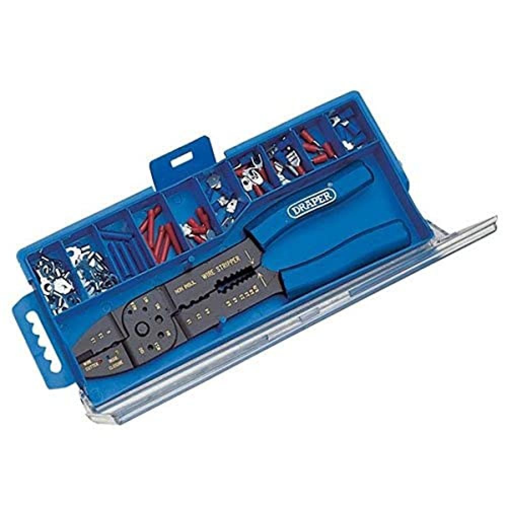 Set Crimpatrice Draper 13658 Professional: 5 Funzioni e Kit Capicorda