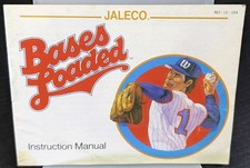 Bases Loaded Nintendo NES Authentic Manual Only