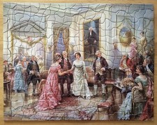 COMPLETE 1933 TUCO Picture Puzzle FORMAL OPENING OF THE WHITE HOUSE Percy Moran