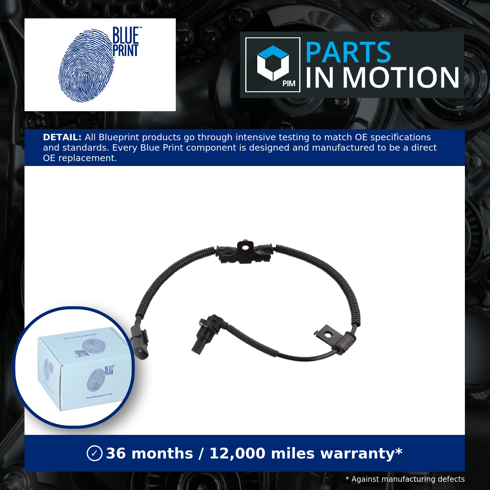 ABS Sensor fits HYUNDAI i10 PA 1.2 Front Left 08 to 13 G4LA Wheel Speed Quality - Image 5