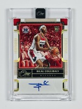 2023-24 PANINI ONE AND ONE BILAL COULIBALY #EA-BCB GOLD ROOKIE AUTO /10 SEALED