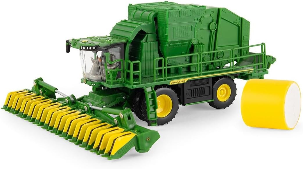 TOMY LP82817 1:64 John Deere CS770 Cotton Stripper, Prestige Collection