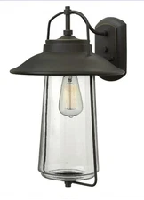 Hinkley Belden Place 2865OZ Outdoor Wall Mount Lantern in Oil Rubbed Bronze