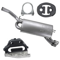 Endtopf Auspuff FüR Fiat Bravo 2 II 1.4 1.6D 1.9D FließHeck (07-14) Polmo