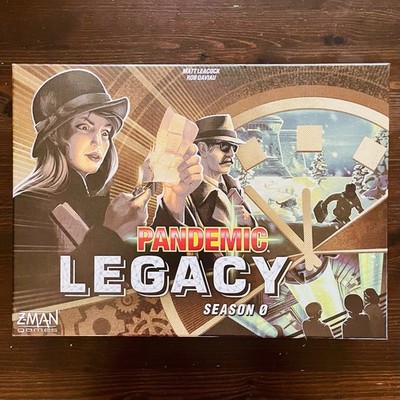 Z-Man Games Pandemic Legacy Season 0 Board Game Complete Set Ages 14+ 2 Players