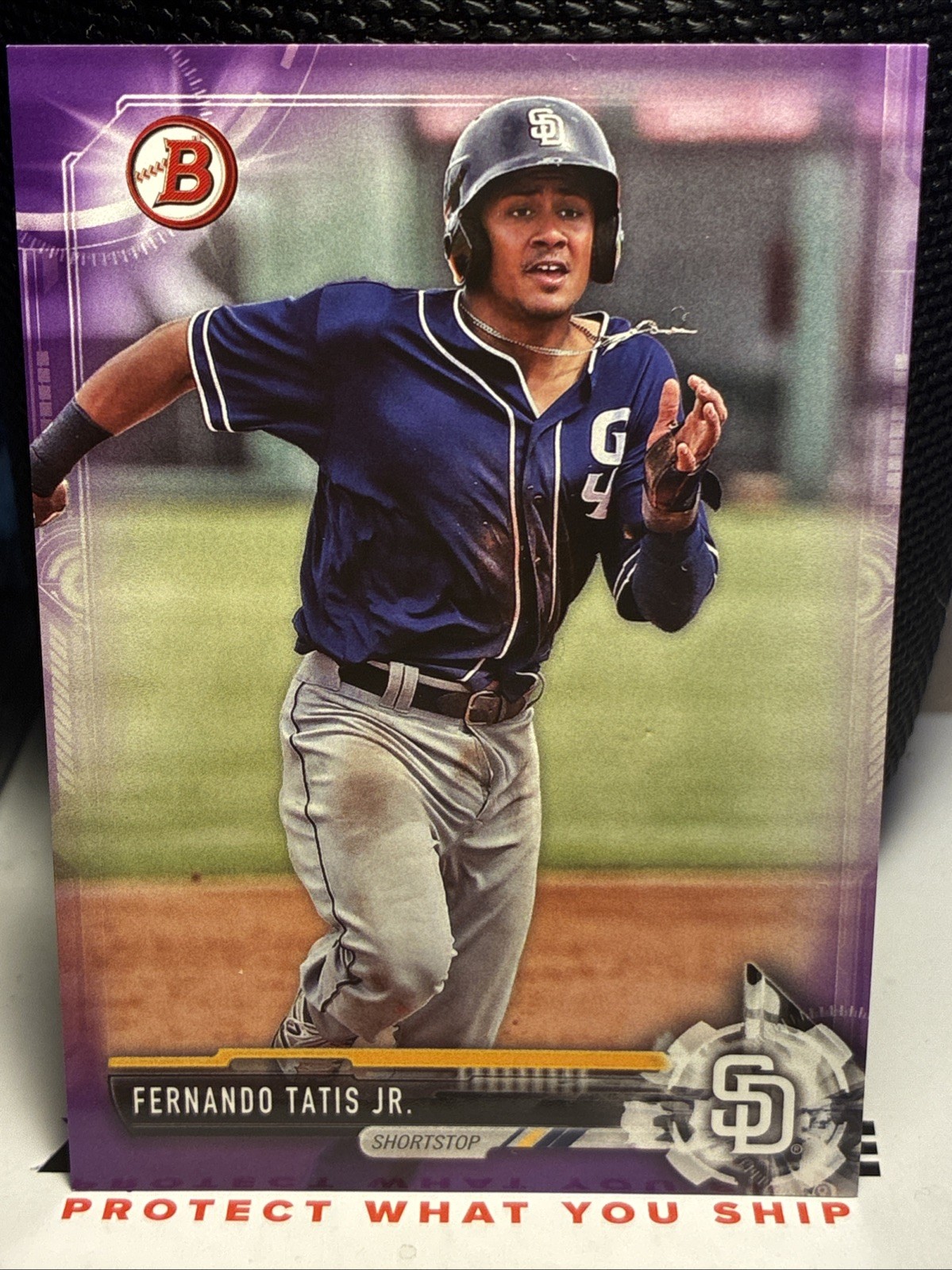 2017 Bowman Draft - Fernando Tatís Jr. #BD-71 Purple /250 PRE-RC