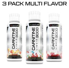Cutler Nutrition Liquid Carnitine 3000 for Energy and Recovery Support Dietary -