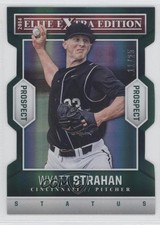 2014 Panini Elite Extra Edition Status Emerald Die-Cut 11/25 Wyatt Strahan 0a7