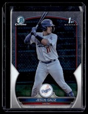 2023 Bowman Chrome Prospects Jesus Galiz Los Angeles Dodgers #BCP-187
