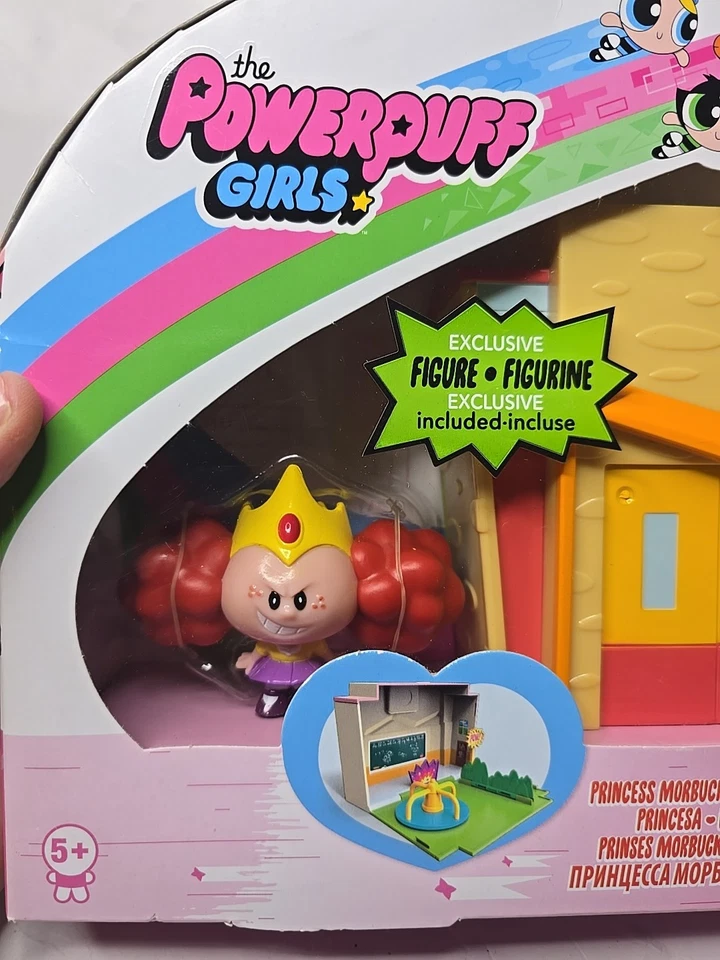 Powerpuff Girls PRINCESS MORBUCKS PLAYSET Schoolyard Scramble Set & Figure - NEW - Imagem 2 de 4