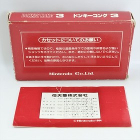 DONKEY KONG 3 Famicom Nintendo 3221 fc