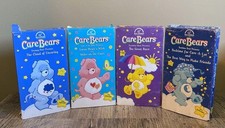 Care Bears VHS Lot Of 4 - Tested Working