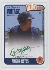 2020 Onyx Vintage Extended Blue Ink /275 Adinso Reyes Adison #EAAR Auto 0cv