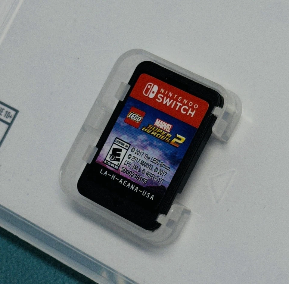 Marvel Super Heroes 2 Nintendo Switch Probado/Funciona Completo Con Estuche H768 Foto 3 de 4