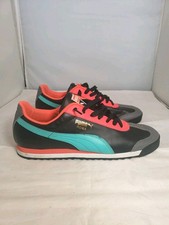 Puma Mens Roma Basic Plus 369571-04 Black Gre...
