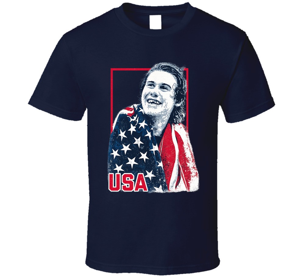 Jack Hughes Usa Gold Hockey T Shirt
