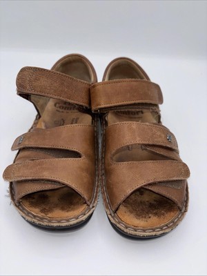 FINN Comfort Women's Light Brown Cognac Sandal Shoe 8487301 EU 35 U.S. 4.5