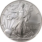 2007-W Silver American Eagle $1 NGC MS70 Burnished - STOCK