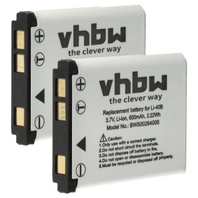 2x Akku für Maginon Z 1650 Z 1655 SZ 24 SZ 10 SZ 125 Z 1600 600mAh 3,7V