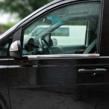 Edelstahl Fensterleisten passend für MERCEDES VITO, V-KLASSE W638|1995-2003|2tlg