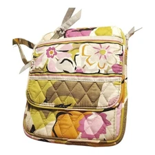 VERA BRADLEY  Crossbody Green Floral Satchel