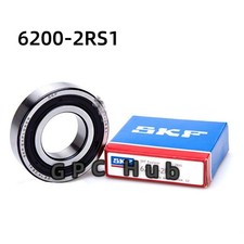 2PC NEW 6200-2RS1 Deep Groove Ball Bearings 10x30x9 mm Fast shipment