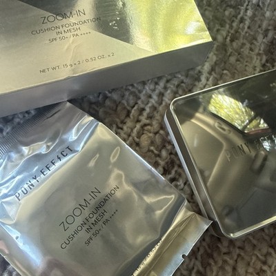 [Pony Effect] Mesh  Cushion Foundation EX 002 Natural Ivory 15g + Refill 15g