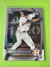 Xavier Neyens 2025 Bowman Draft Mega Box 1st Bowman Mojo Refractor Astros