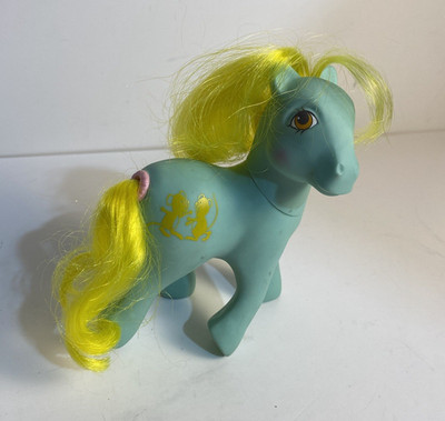 Vintage My Little Pony Woosie G1 Happy Tails 1980s Mouse Mark Tail Spins