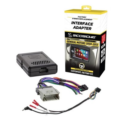 Scosche GM2K-WP Factory Stereo Replacement Interface Adapter, Compatible with Se
