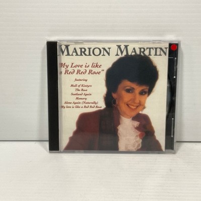 Marion Martin - My Love Is Like a Red Red Rose CD