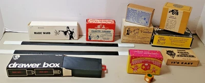Lot of Vintage Magic Tricks #485, Royal, Super Magic, Royton, Adams, E-Z Magic - Image 1 of 2