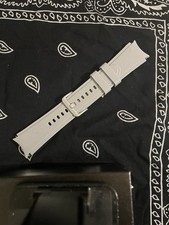 Silicone Gray Samsung Smartwatch band
