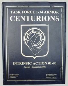 Task Force 1-34 Armor Centurions 2001 Kuwait Deployment Cruise Book