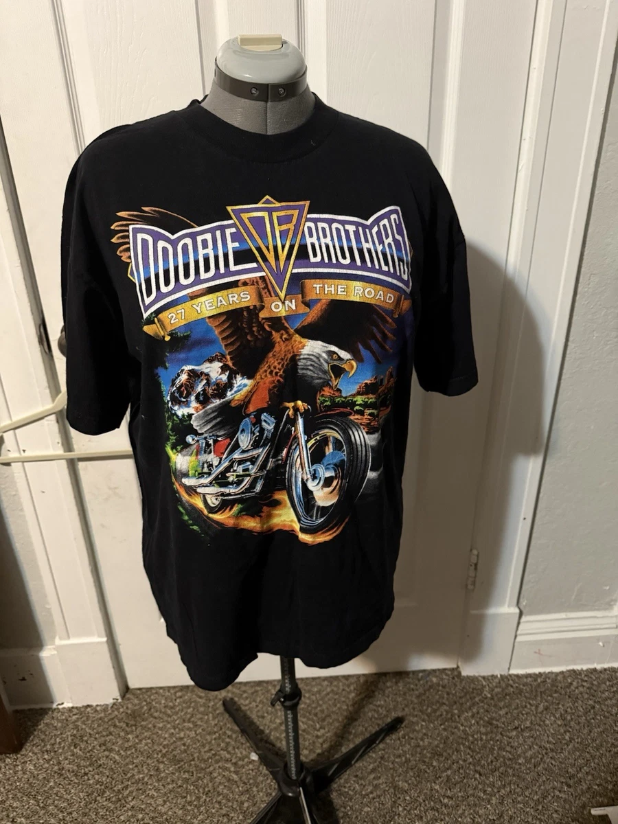 ドゥービーブラザーズ Tシャツ 2001ツアー 黒 Doobie Brothers Shirt for sale | eBay