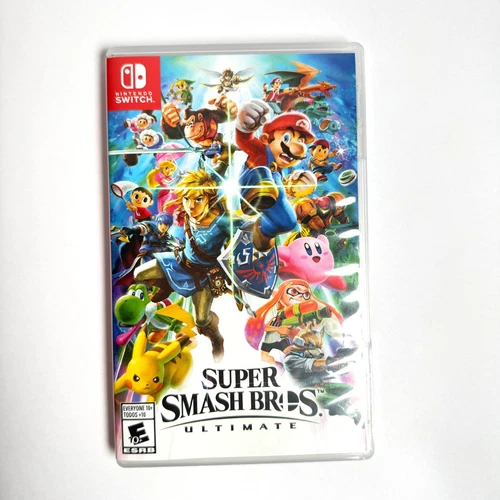 New ListingSuper Smash Bros. Ultimate - Nintendo Switch Game and Case - EUC + Warranty