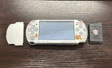 B1761 Sony PSP 3000 console Silver Handheld system Japan w/battery