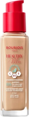 Bourjois Healthy Mix Clean Foundation 053 Light Beige 30ml - Radiant Skin