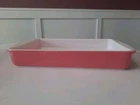 Pyrex 232 Flamingo Pink 2 Qt Baking Casserole Dish 1950s  MCM Vintage!!!