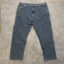 Wrangler Jeans Mens 41x28 Blue Relaxed Fit 97601VR Denim Straight Leg Authentic
