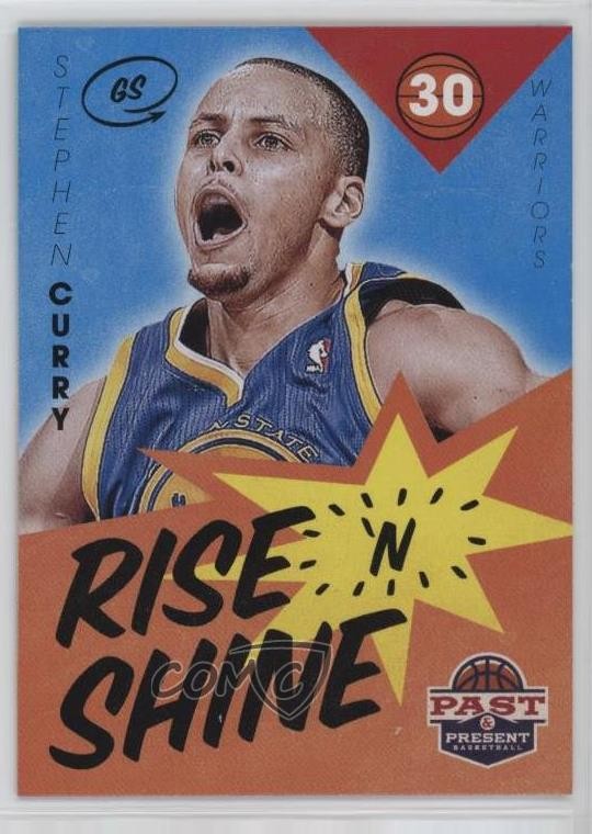 2012-13 Panini Past & Present Rise 'n Shine Stephen Curry #81 19n6
