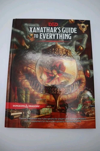 Dungeons & Dragons D&D Xanathar's Guide to Everything Hardcover Book