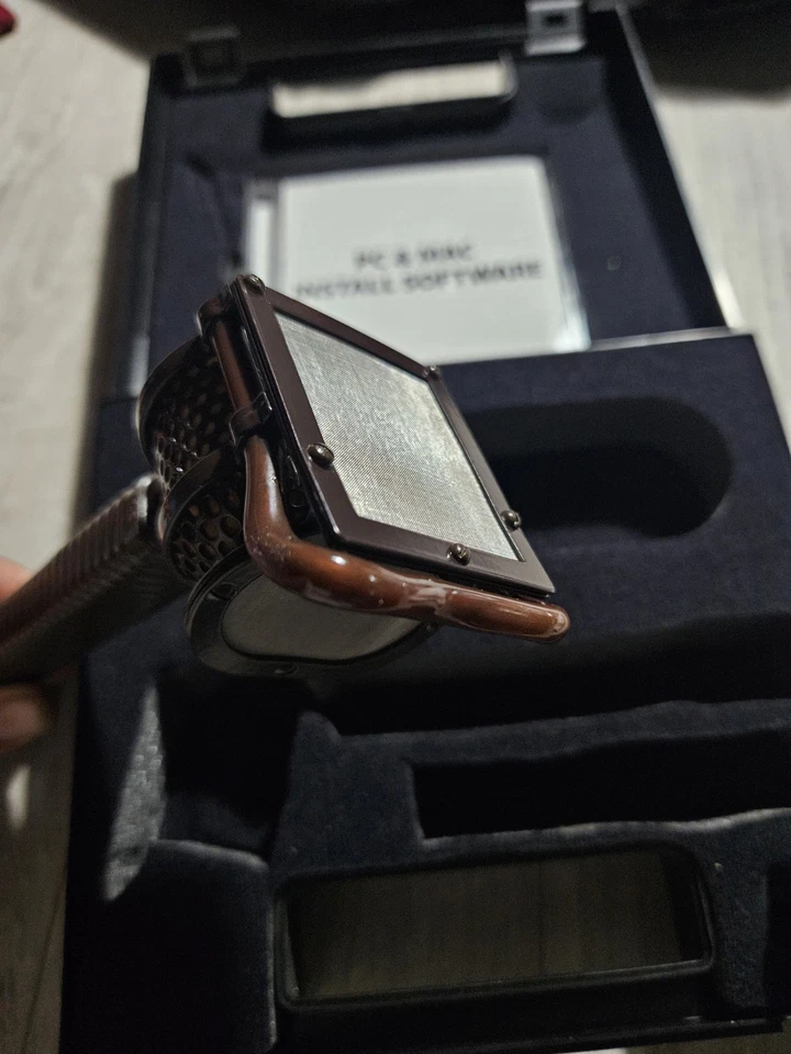 Micrófono cinta labial comentarista Coles Electroacoustics 4104b hecho en Inglaterra Foto 3 de 4