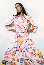 NWT Zara Like Floral Shirt Dress