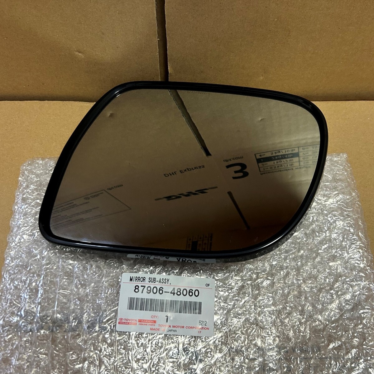 NEW】Toyota Genuine Lexus MIRROR SUB-ASSY OUTER REAR VIEW LH 87906