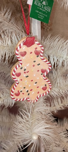 KURT ADLER 4" TONTEIG LEBKUCHEN BAUMSCHMUCK -- NEU - 2024 - Bild 1 von 2